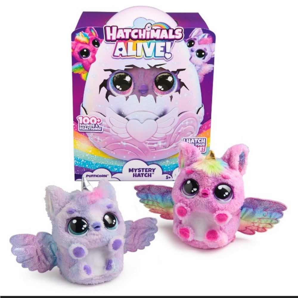 Hatchimals Alive! Mystery Hatch Pufficorn